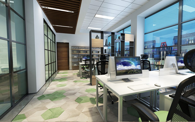 远望科技360°办公空间全景案例
