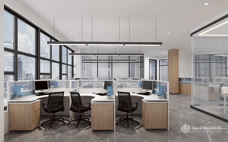 苏计投资300㎡办公项目装修设计