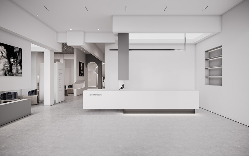 致美摄影1000㎡美学馆装修设计