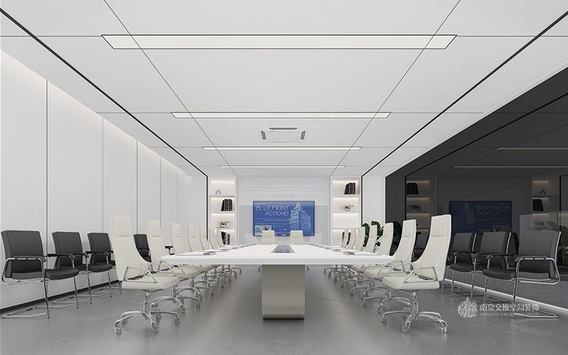 乐惠730㎡办公空间设计装修