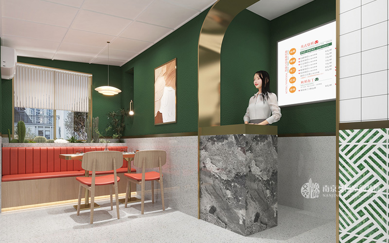 手撕牛肉粉丝店设计装修