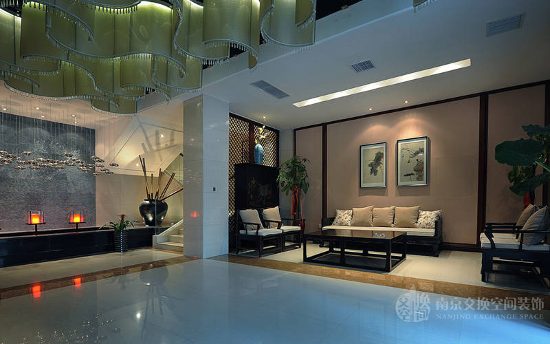 1850㎡圣建足疗会所装修设计