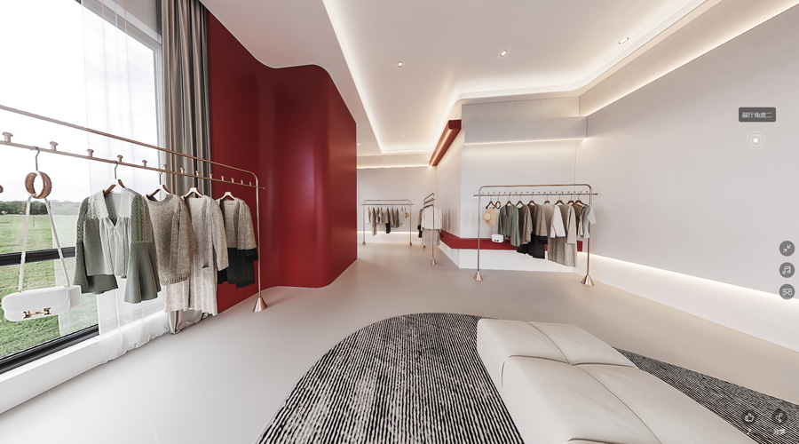 服装展厅360°全景哪里