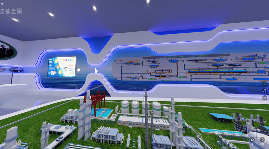 企业展厅360°全景案例