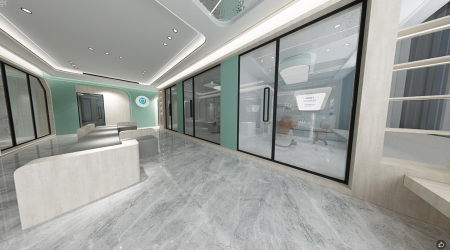 口腔门诊360°全景案例