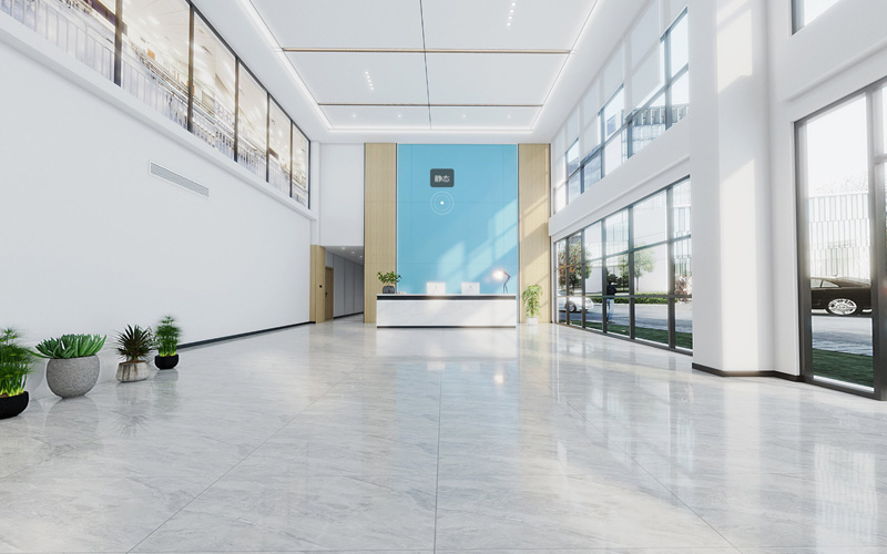 工厂大厅360°全景案例