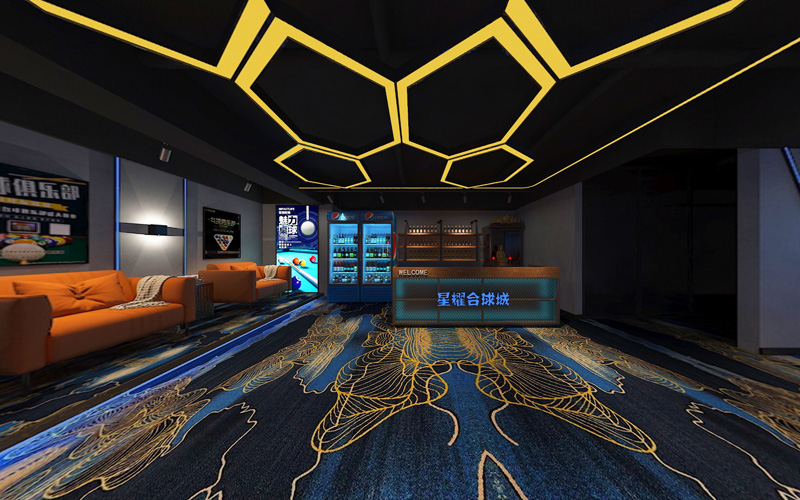 台球城360°全景案例
