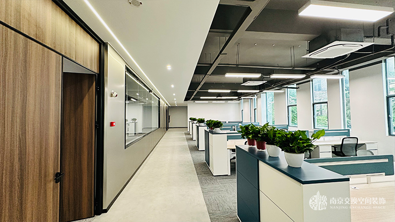 北新智能科技办公空间+厂房空间装修实景案例