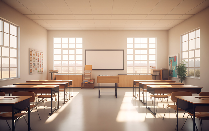 现代简约教室装修设计案例