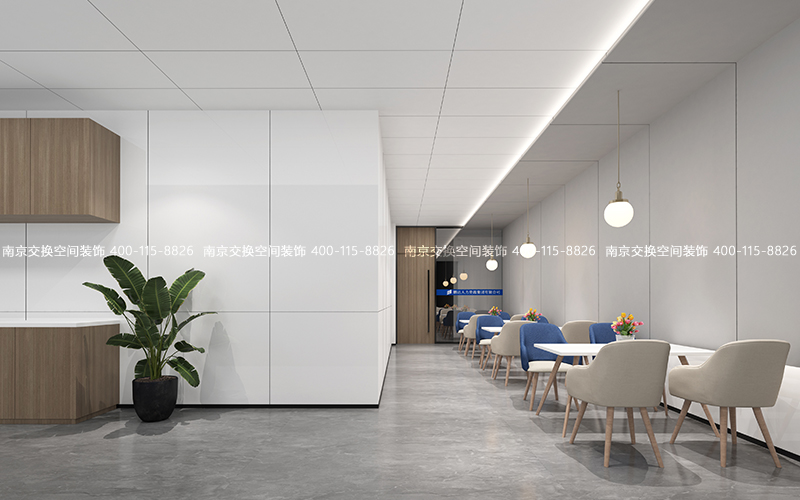 人力资源中心2000㎡办公室装修设计