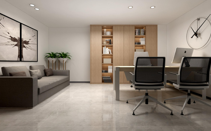 办公室装修美学：装饰画的文化气韵