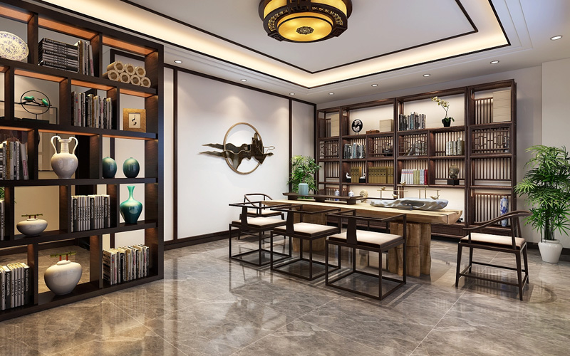 传统茶楼中式装修设计风格